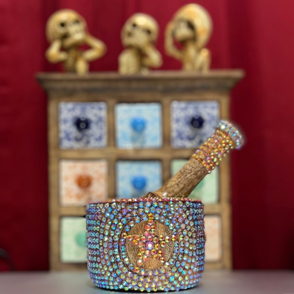 ✨ Bling\'d out Mortar & Pestle Set ✨
